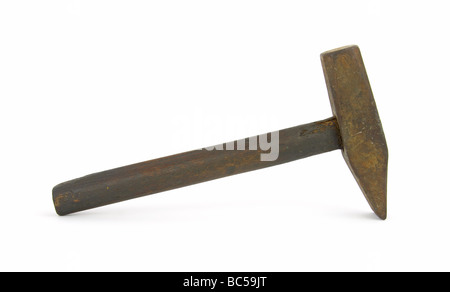 Antique masonry hammer Stock Photo