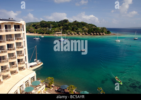 port vila vanuatu Stock Photo