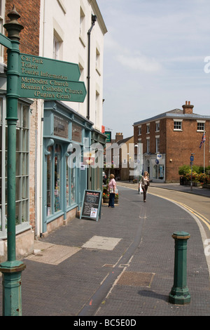 Cheadle is a small market town near Stoke-on-Trent, Staffordshire, England Stock Photo