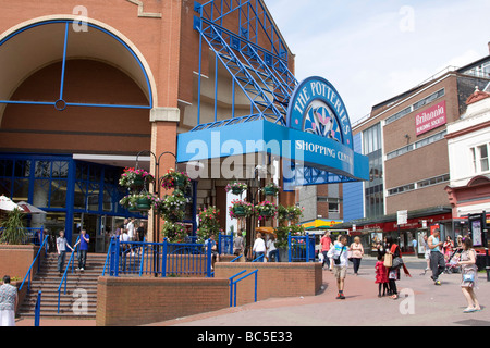Stoke-on-Trent town centre staffordshire england uk gb Stock Photo