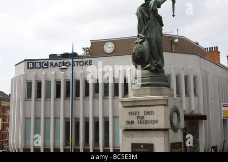 BBC radio stoke building Stoke-on-Trent town centre staffordshire england uk gb Stock Photo