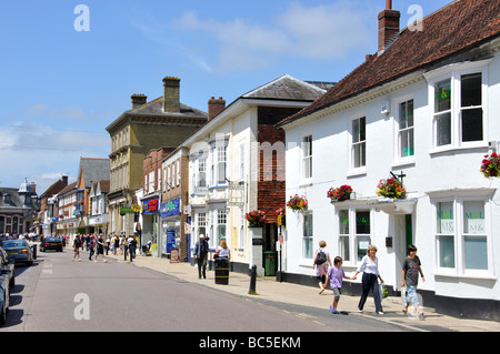 High Street, Petersfield, Hampshire, England, United Kingdom Stock Photo