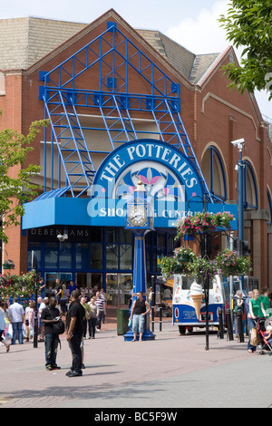 Stoke-on-Trent town centre staffordshire england uk gb Stock Photo