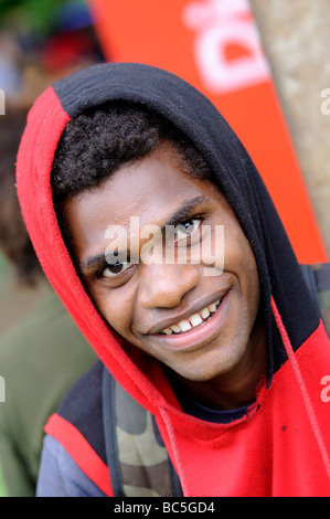 central market port vila vanuatu Stock Photo