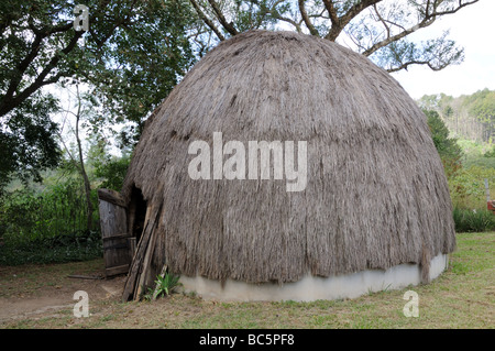 Traditional African Beehive Huts Swaziland Aouth Africa Stock Photo