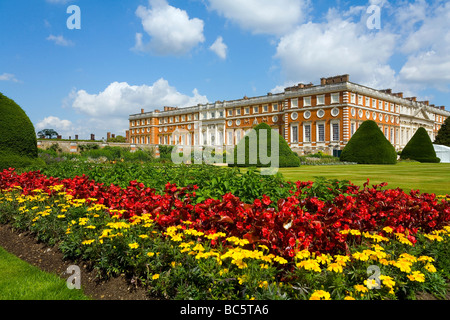 Hampton Court Palace Royal Apartments and Gardens Surrey west London UK.  ( click button below thumbnail for 12 more good shots) Stock Photo