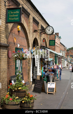 Cheadle is a small market town near Stoke-on-Trent, Staffordshire, England Stock Photo