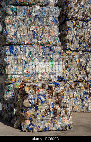 Landfill site, Stacks of Plastic waste Stock Photo - Alamy