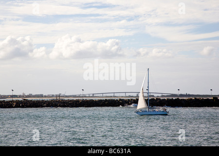 Boat Newcastle New South Wales Australia Stock Photo