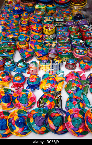 Colourful Souvenirs, Playa del Carmen, Mexico Stock Photo - Alamy