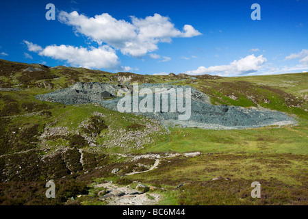 The Honister Pass 'Dubs Quarry Part Of The Honister Slate Mine, Buttermere 'The Lake District' Cumbria England UK Stock Photo