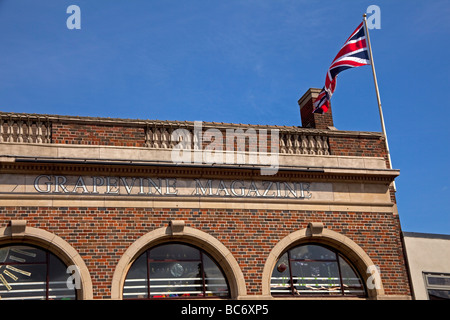 Grapevine magazine building Stock Photo