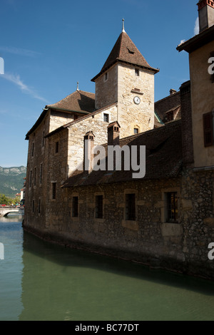 Palais de l'Isle, Annecy Old Town Stock Photo