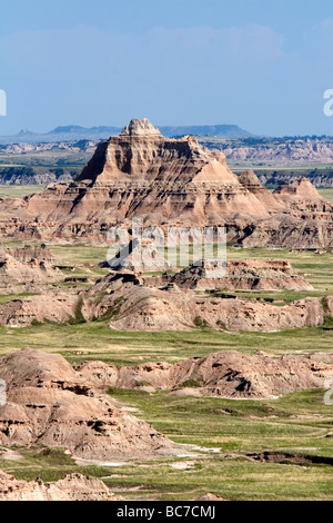 Badlands National Park in southwest South Dakota USA  Stock Photo