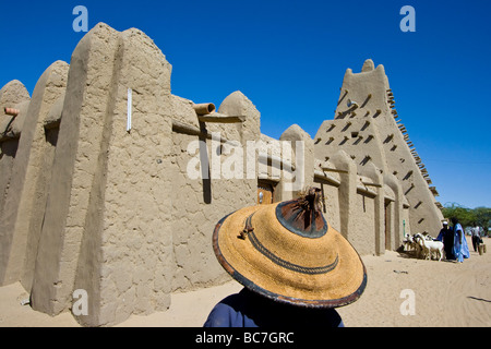 Sankore Mosque in Timbuktu Mali Stock Photo