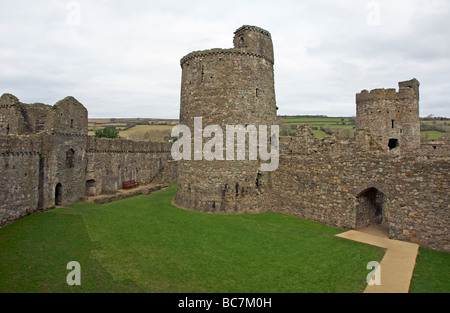 Kidwelly Castle Stock Photo