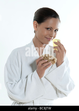 beautiful asian woman skin medical body care Stock Photo