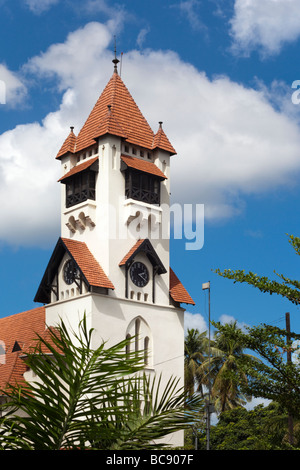 The Azania Front Lutheran Church / St Josephs Cathedral. Dar es Salaam Tanzania Stock Photo