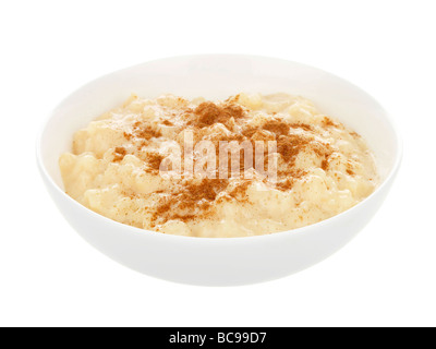 Moroccan Rice Pudding with Cinnamon Stock Photo