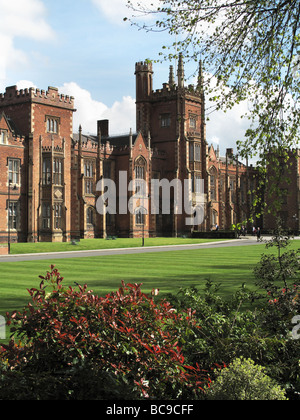 Lanyon Building Queen's University Belfast. Architect Charles Lanyon Stock Photo