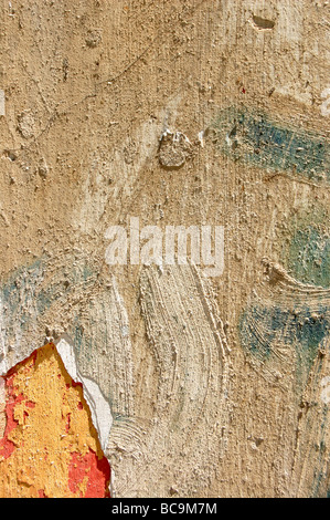 Rough weathered wall surface background. Abstract texture. Stock Photo