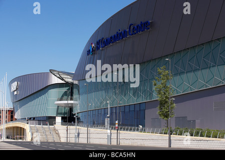 Echo Arena and BT Convention Centre in Liverpool UK Stock Photo