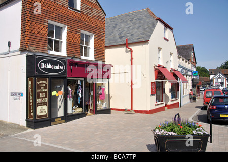 High Street, Storrington, West Sussex, England, United Kingdom Stock Photo