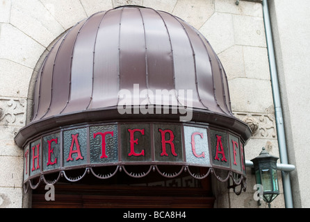 Theater Cafe in Central Oslo Norway Stock Photo