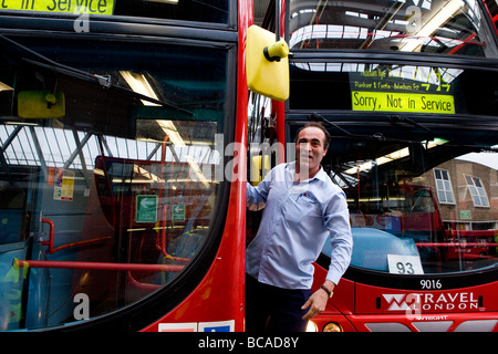 mechanic technician bus decker fix double london alamy similar