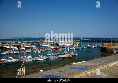 Newlyn Harbour, nr Penzance, Cornwall, England, UK Stock Photo