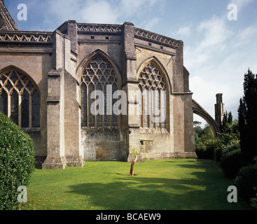 Wells Cathedral Lady Chapel Stock Photo