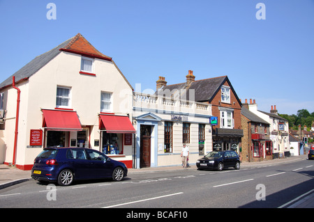 High Street, Storrington, West Sussex, England, United Kingdom Stock Photo