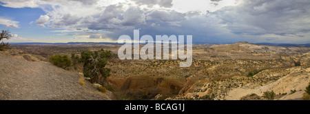 Cliffs and canyons along scenic Highway 12 Utah USA Stock Photo