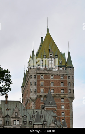 Chateau Frontenac in Quebec City, Canada Stock Photo