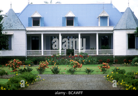 townhouse in curepipe mauritius Stock Photo