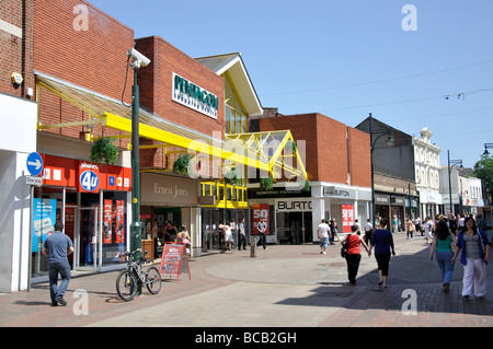 Pentagon Shopping Centre, High Street, Chatham, Kent, England, United Kingdom Stock Photo