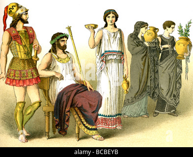 Ancient Greek Women in Mourning Stock Photo - Alamy