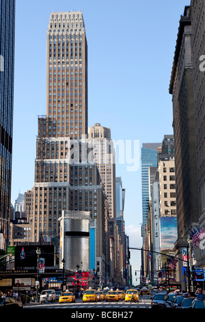 Sky scrapers in NYC Stock Photo