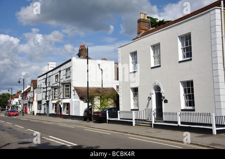 Period frontages, High Street, Ripley, Surrey, England, United Kingdom Stock Photo