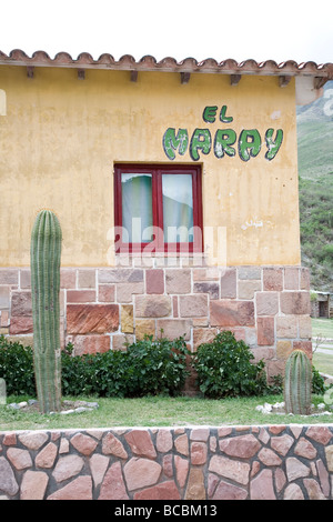 El Maray hotel, Route 33, Salta Province, Argentina Stock Photo