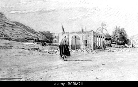 Saudi Arabia Historical Construction Of building At The Entrance To Mecca On The Road To Mina Stock Photo