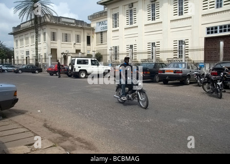 Court of Appeal building for Littoral Province Douala Cameroon West Africa Stock Photo