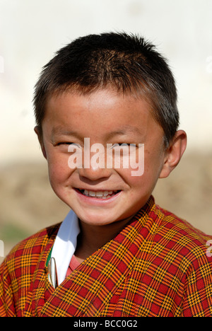 Bhutan, Thimphu, Zilukha junior High school Stock Photo - Alamy