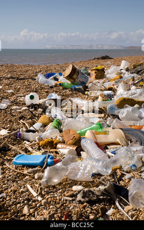 Plastic garbage has washed up on a remote island in the Caribbean Sea ...