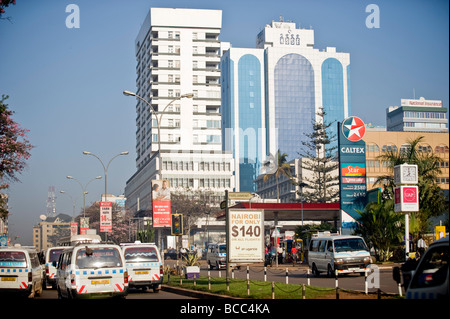 Streets of Kampala Uganda Stock Photo