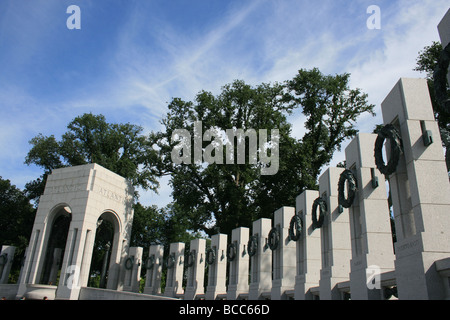 The National World War Two Memorial Stock Photo