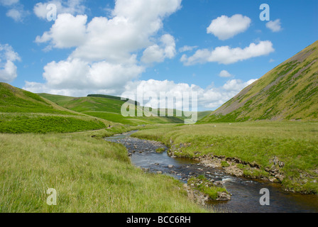 River Coquet, Upper Coquetdale, Northumberland National Park, England UK Stock Photo