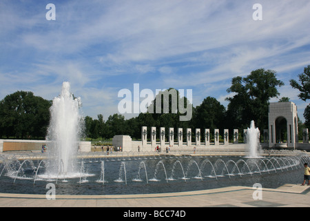 The National World War Two Memorial, Washington D.C. Stock Photo