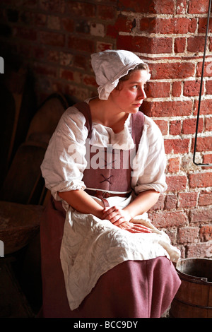 Tudor re-enactment day at Kentwell Hall Suffolk Stock Photo