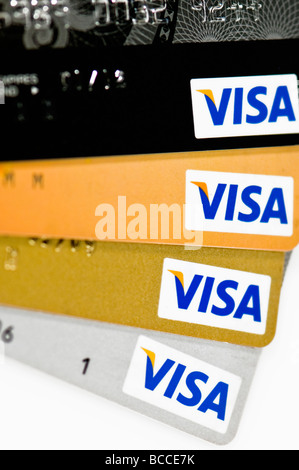 credit card cutout Stock Photo